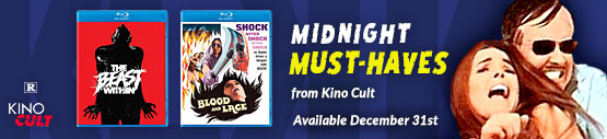 Midnight Must-Haves from Kino Cult Available December 31